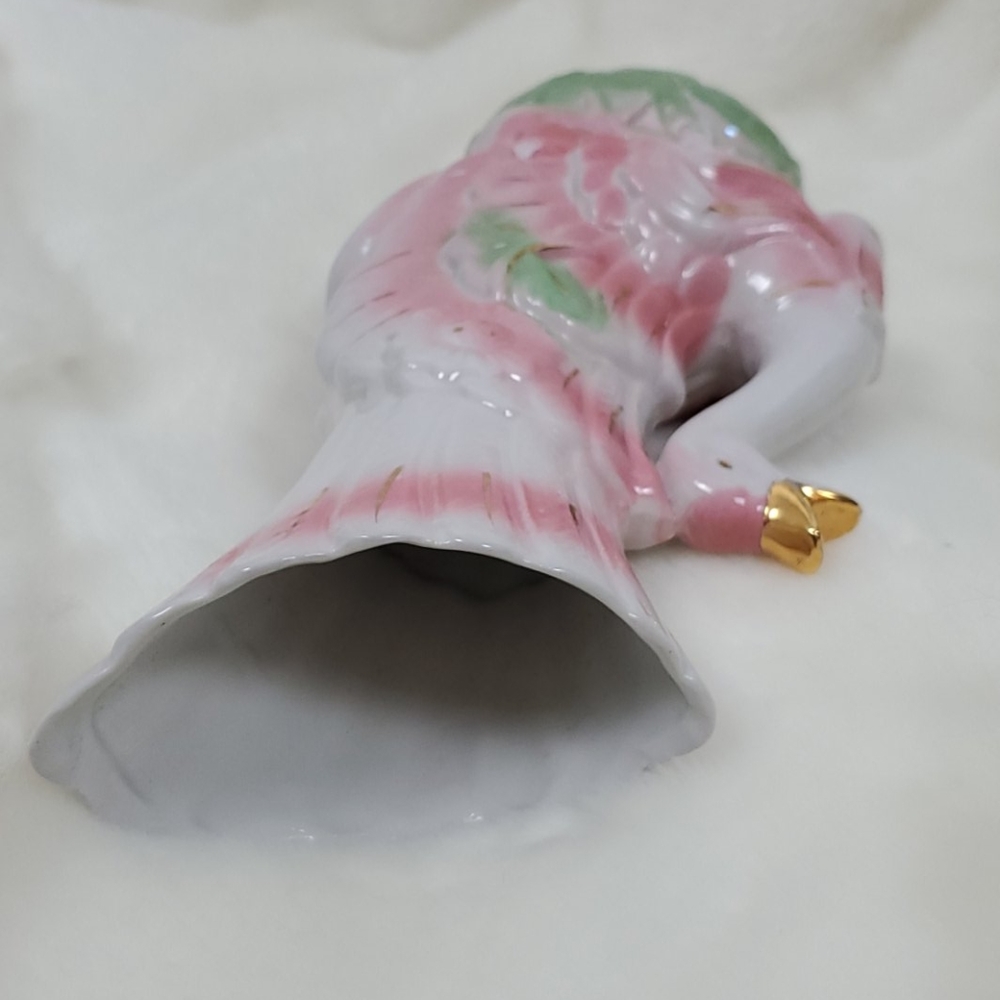 Vintage Majolica vase duck planter ceramic - Picture 6 of 8